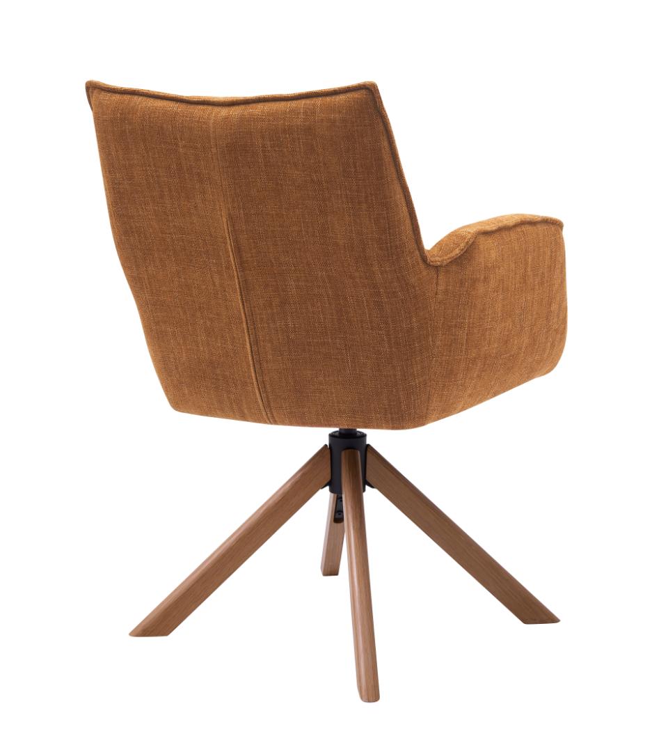 Scaun EDVAR OAK LEGS