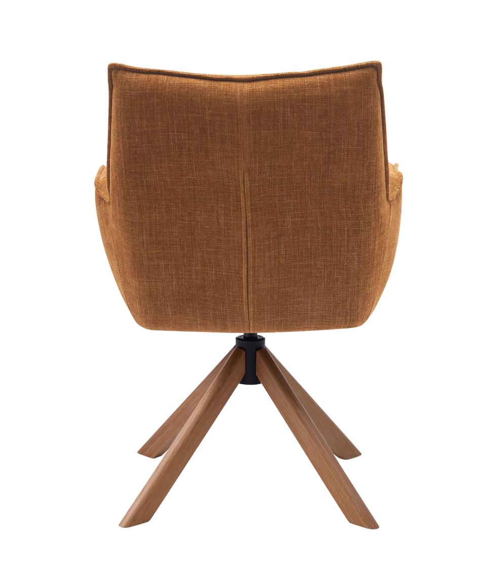Scaun EDVAR OAK LEGS