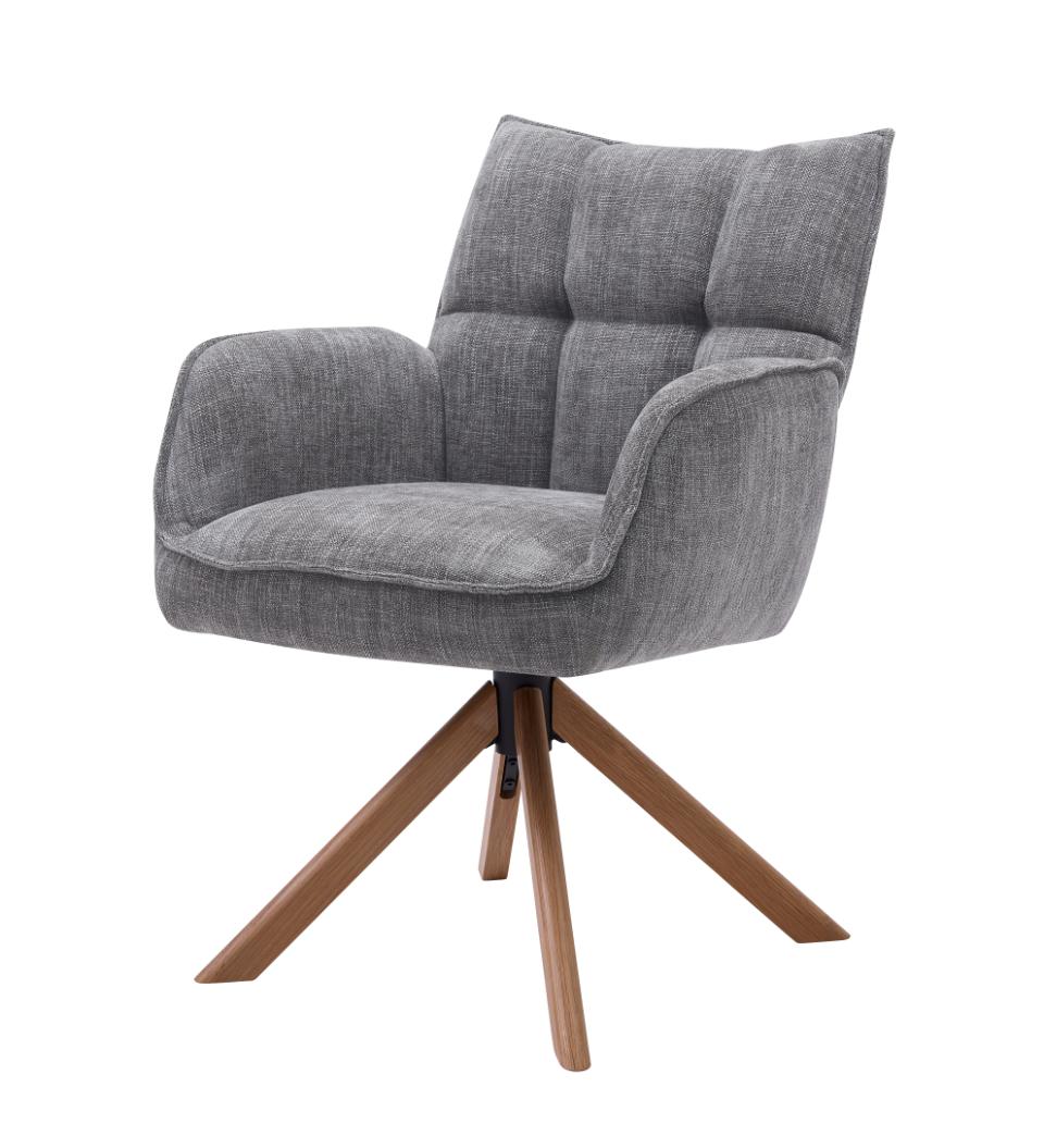 Scaun EDVAR OAK LEGS