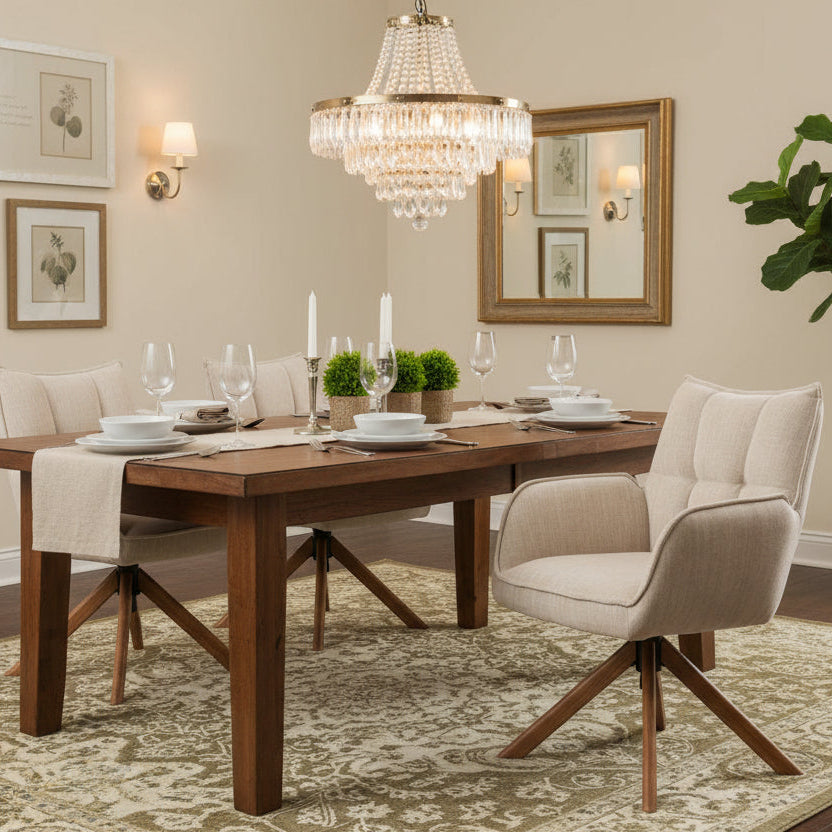 Scaun EDVAR OAK LEGS
