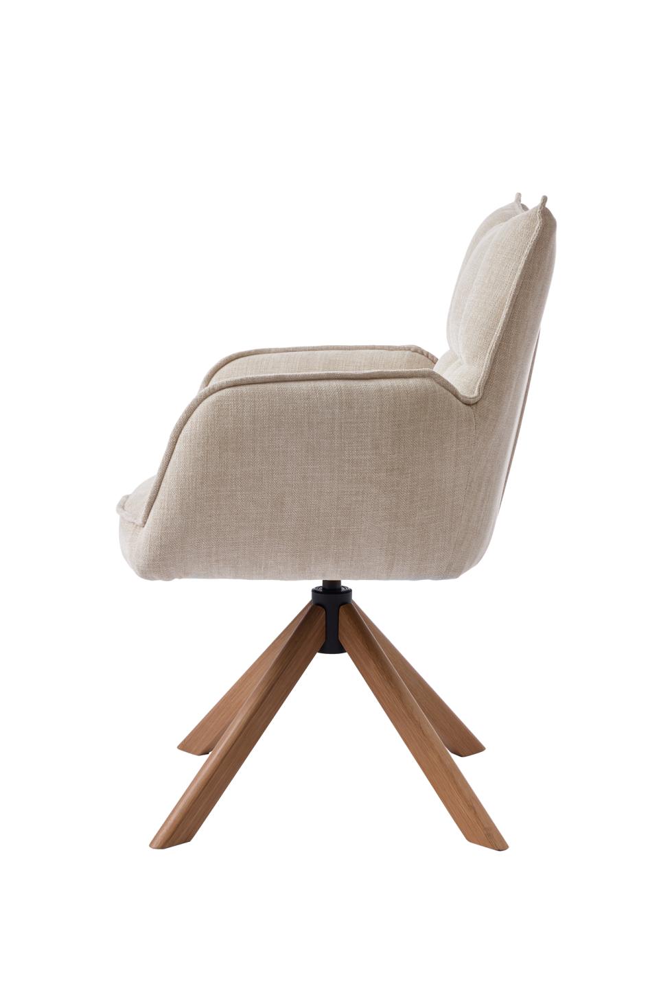 Scaun EDVAR OAK LEGS