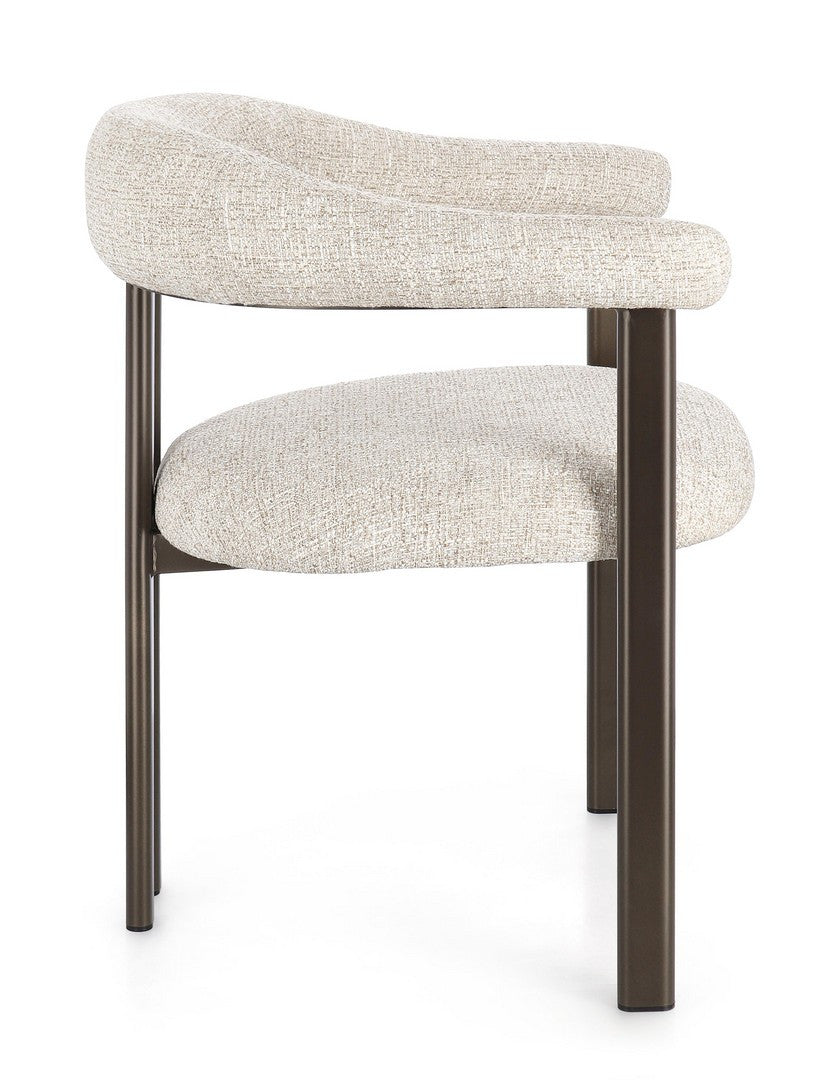 Scaun GIUDITTA BRONZO/SAND