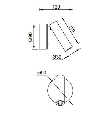 Aplica de perete PRESTO