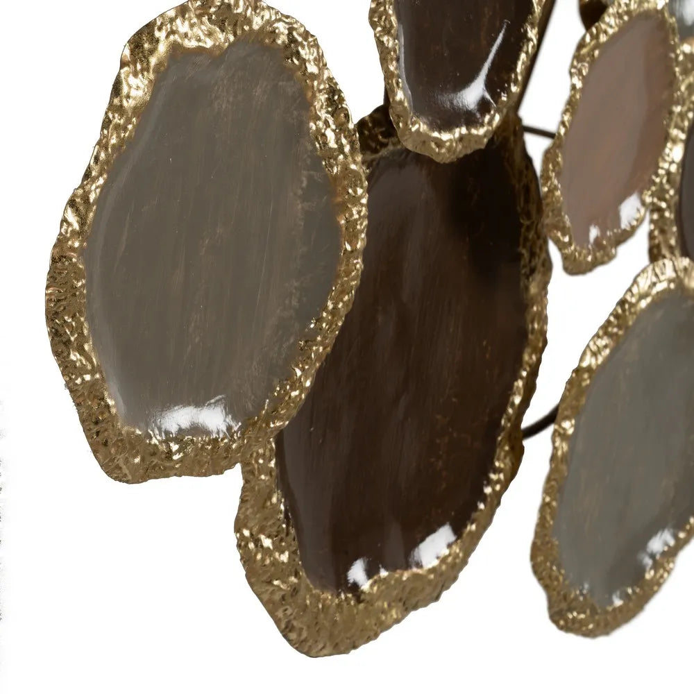 Decoratiune de perete LIMORA BROWN-GOLD