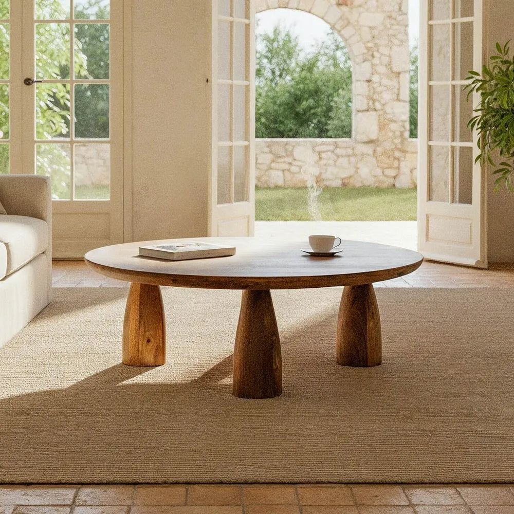 Masuta de cafea MIRLA Ø90 x 30 CM