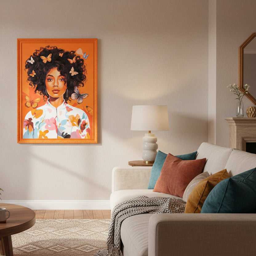 Tablou VIORA WOMAN 100 x 130 CM