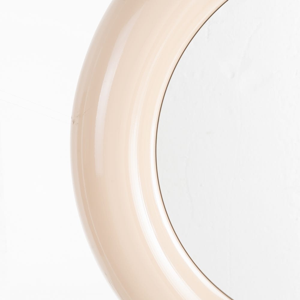 Oglinda de perete PRISMIO BEIGE Ø79 CM