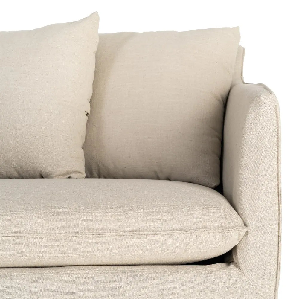 Canapea 3 locuri FRIELO TAUPE 215 CM