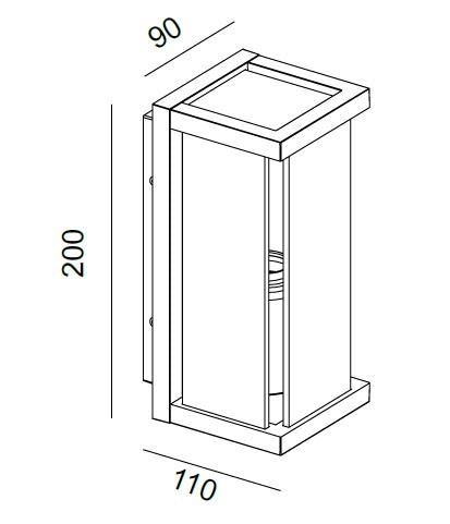 Aplica de perete MUROS 20