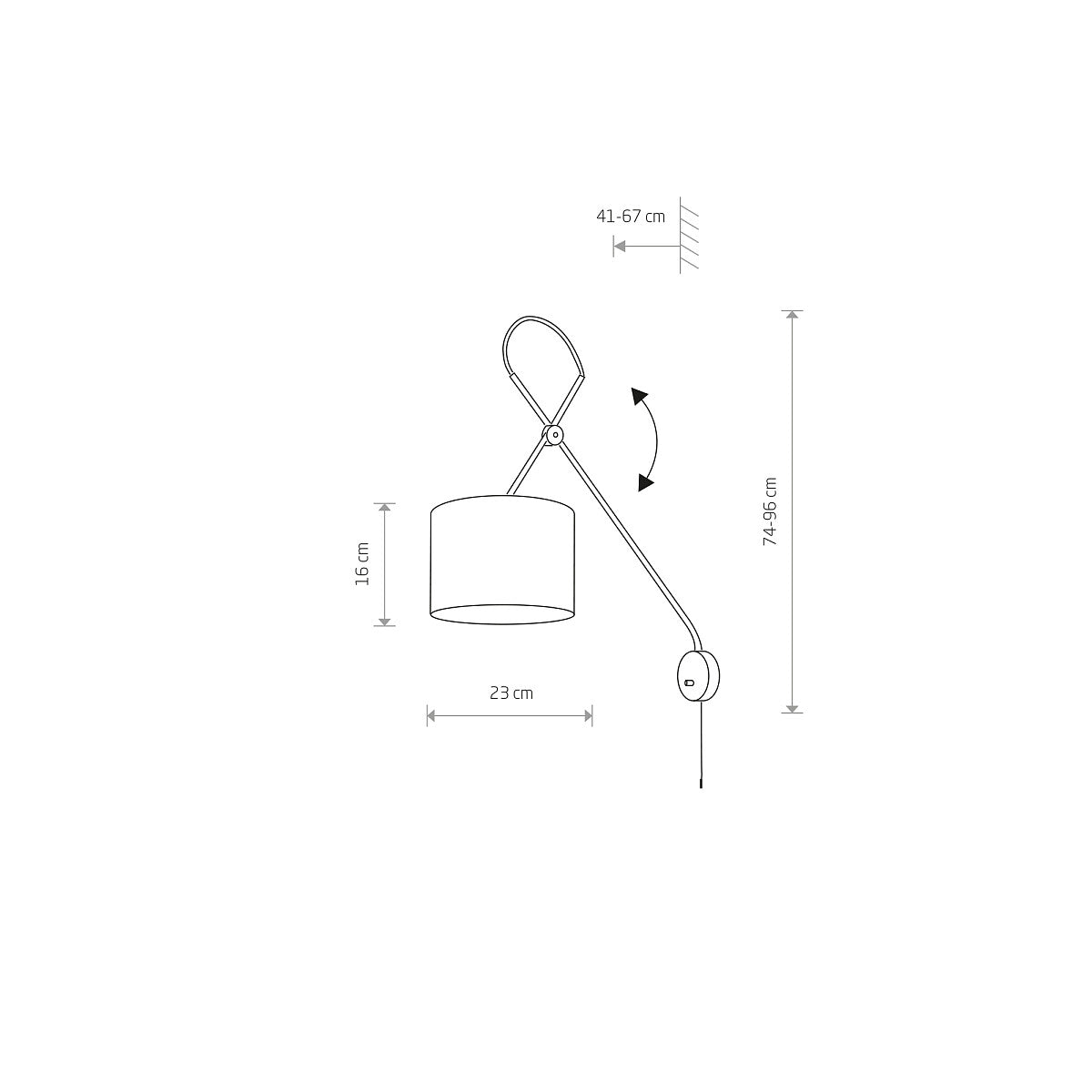 Aplica de perete DEVER