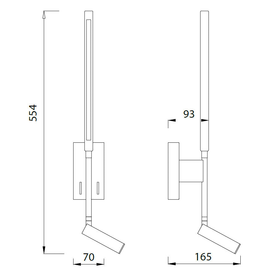 Aplica de perete RANO LED
