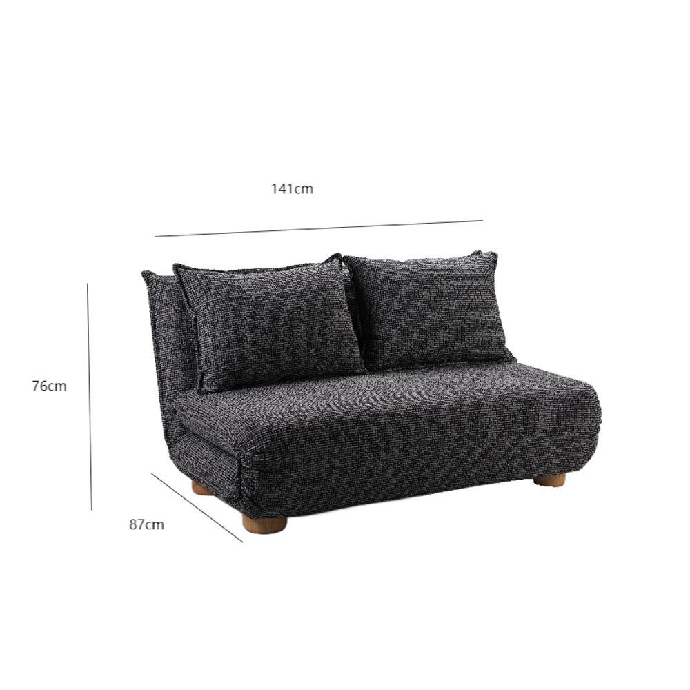 Canapea extensibila 2 locuri SOVAR 141 CM