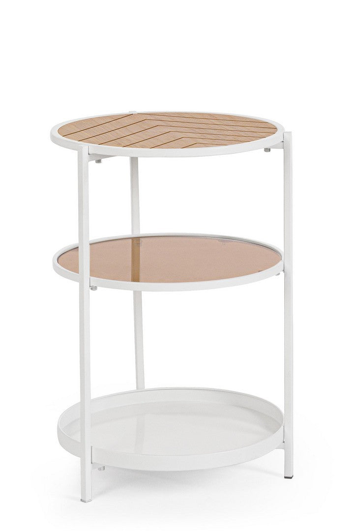 Masuta de cafea OMAG WHITE Ø40 x 60 CM