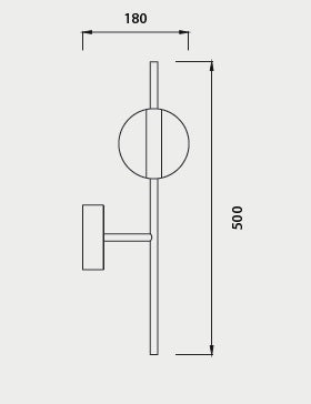 Aplica de perete UBA