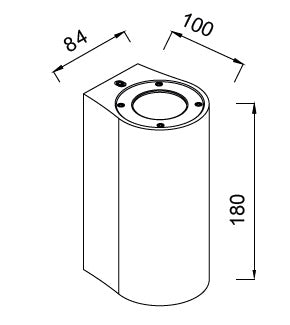 Aplica de perete TEX ROUND