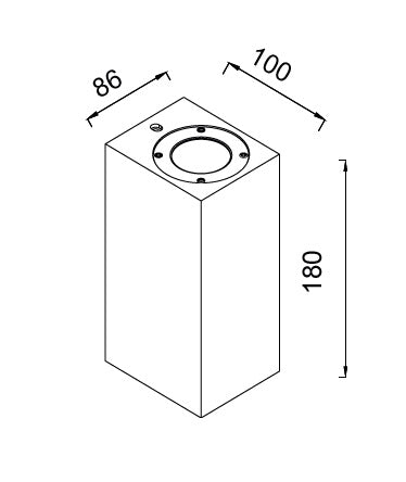Aplica de perete TEX