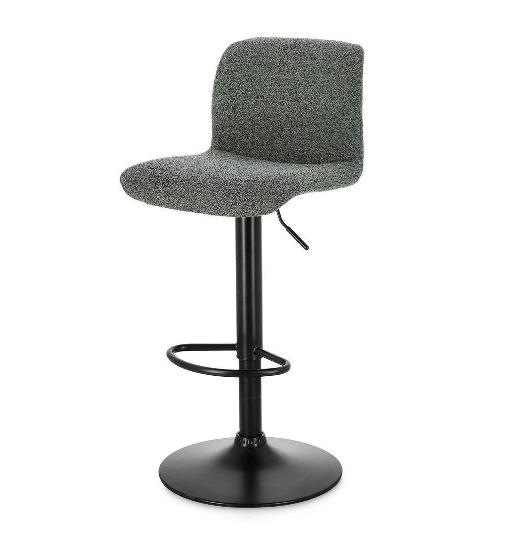 Scaun de bar RASTEL BLACK H60/81 CM