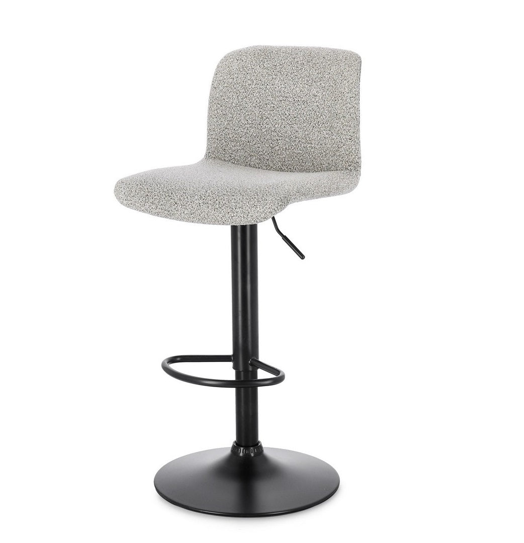 Scaun de bar RASTEL BLACK H60/81 CM