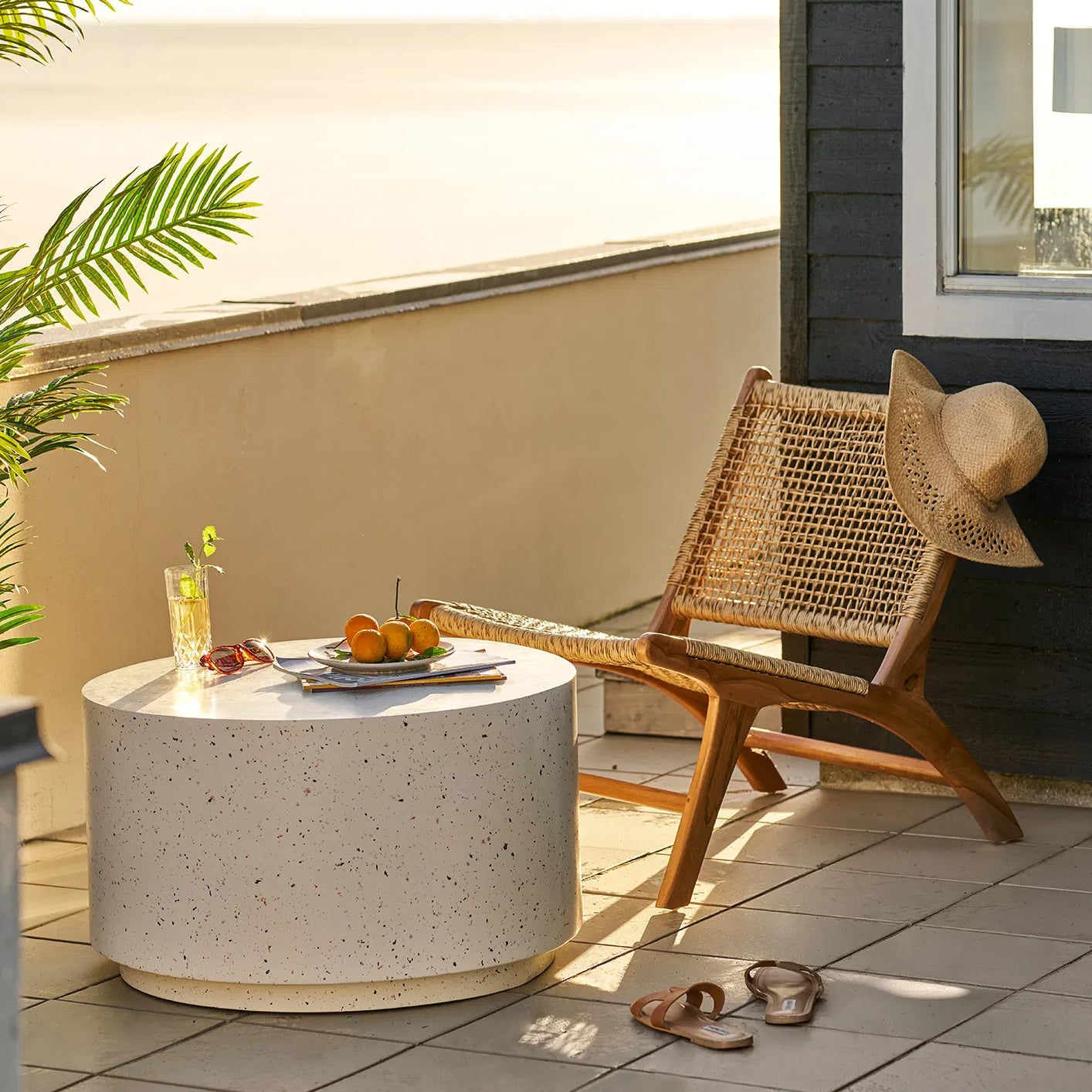 Masuta de cafea MADRUGA Ø70 x 40 CM