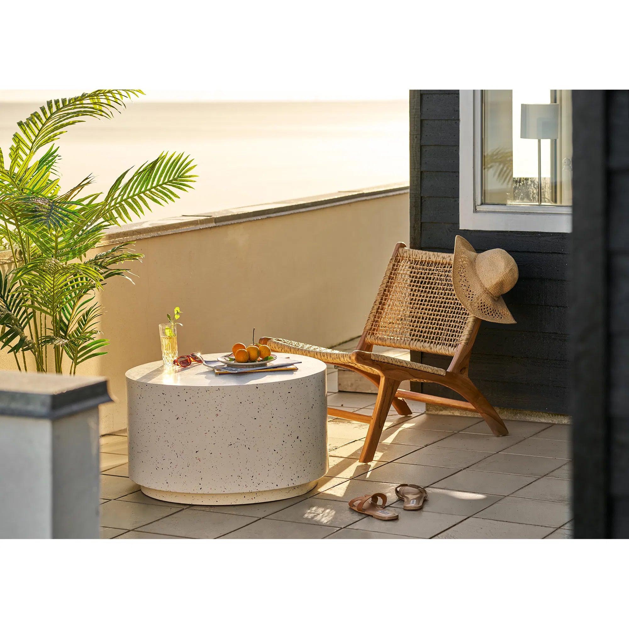 Masuta de cafea MADRUGA Ø70 x 40 CM