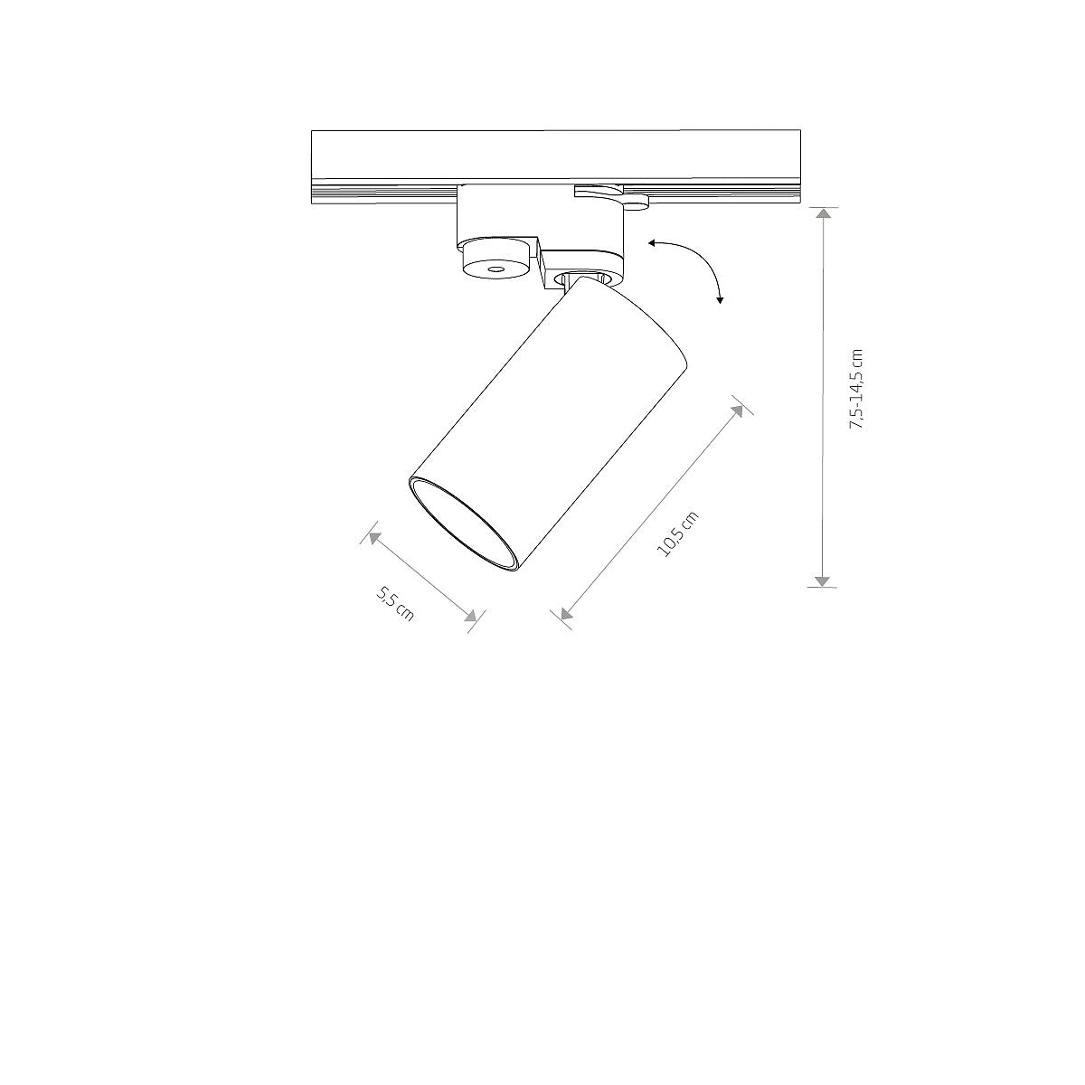 Proiector pe sina ORUS BRASS
