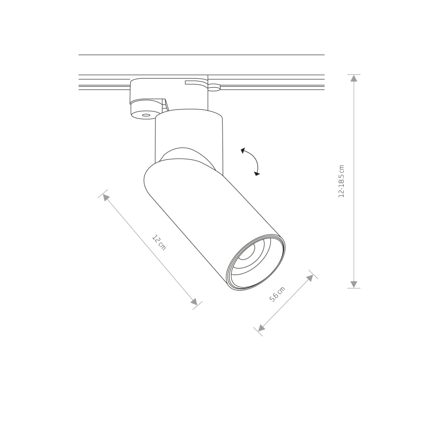 Proiector pe sina ANDI BLACK