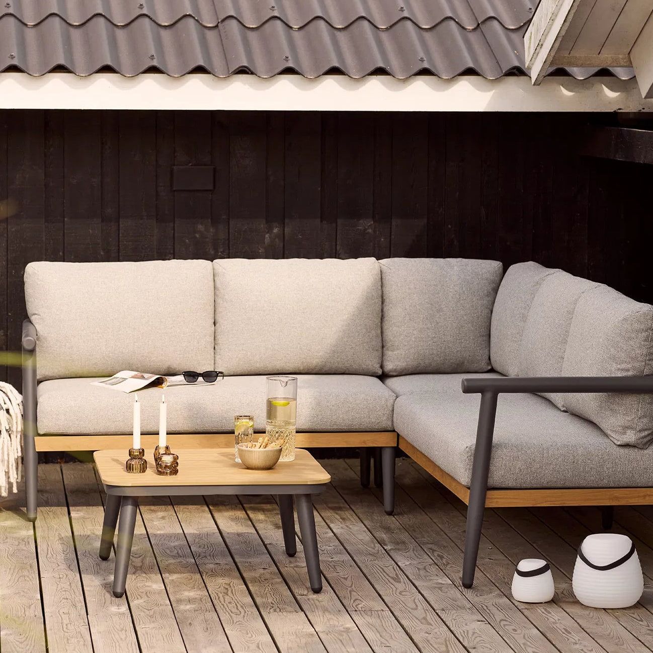 Set pentru exterior JARMELIS CORNER LOUNGE