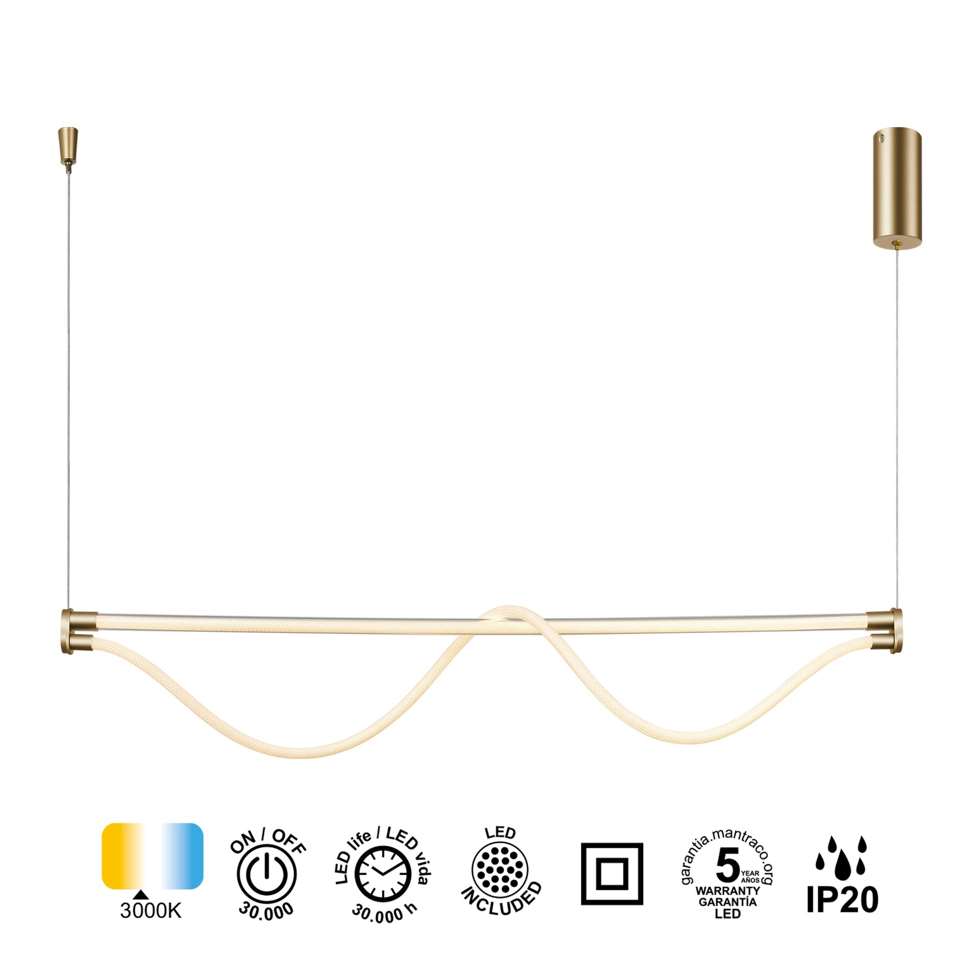 Lampa suspendata FORGAZ LINE