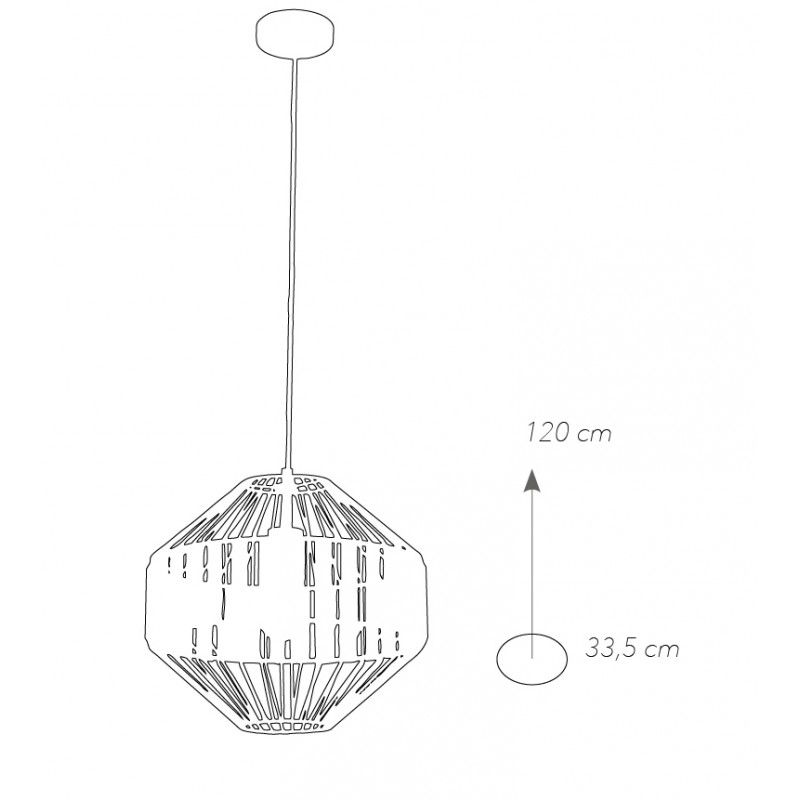 Lampă suspendată OPIUM S1