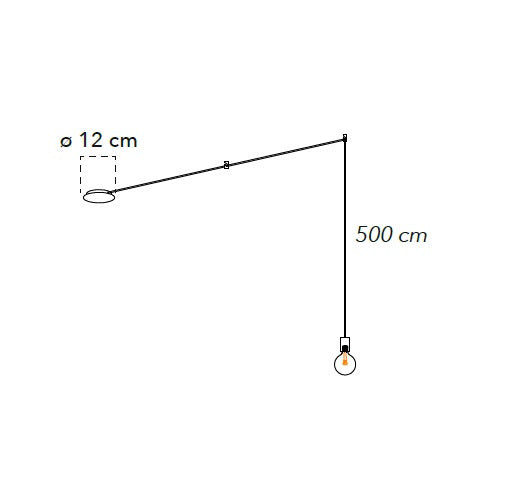 Aplică de perete HABI NER P1