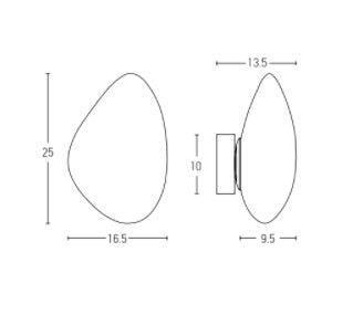 Aplica de perete MADARAN 25
