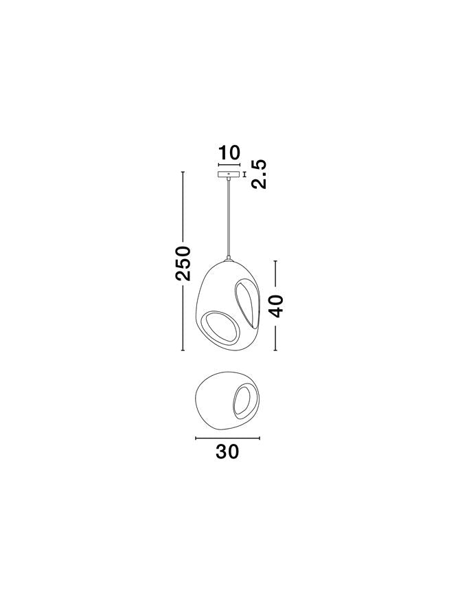 Lampa suspendata TEMPUS
