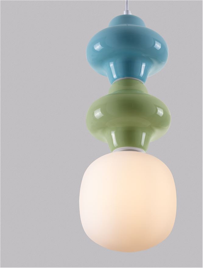 Lampa suspendata CLIO GREEN&BLUE