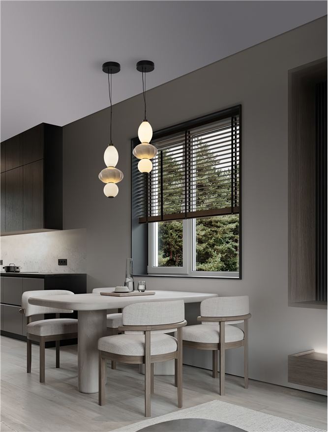 Lampa suspendata TRIAC dimabila ONETA BEIGE