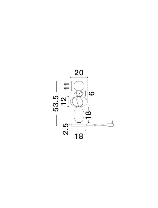 Veioza touch dimabila ONETA