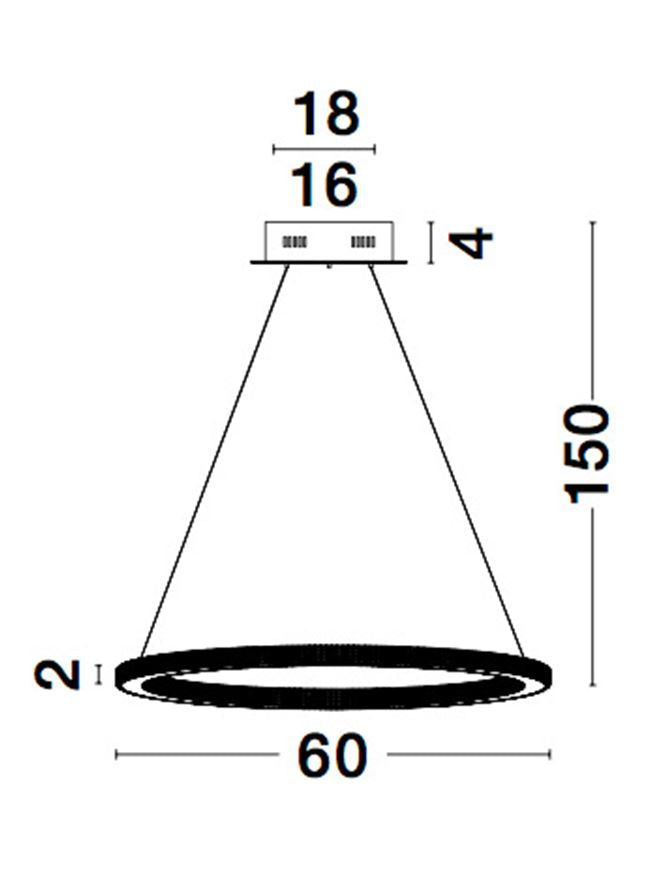 Lampa suspendata CILION