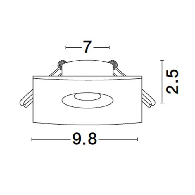 Spot incastrat IMOGEN IP44