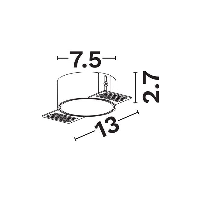 Spot incastrat trimless INLET