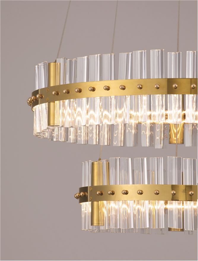 Lampa suspendata TRIAC dimabila KEZO DUO