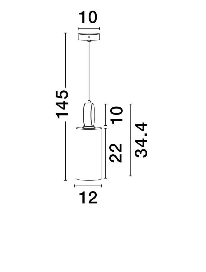 Lampa suspendata MARU