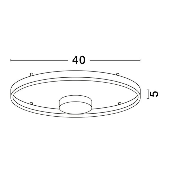 Plafoniera dimabila HEDRA