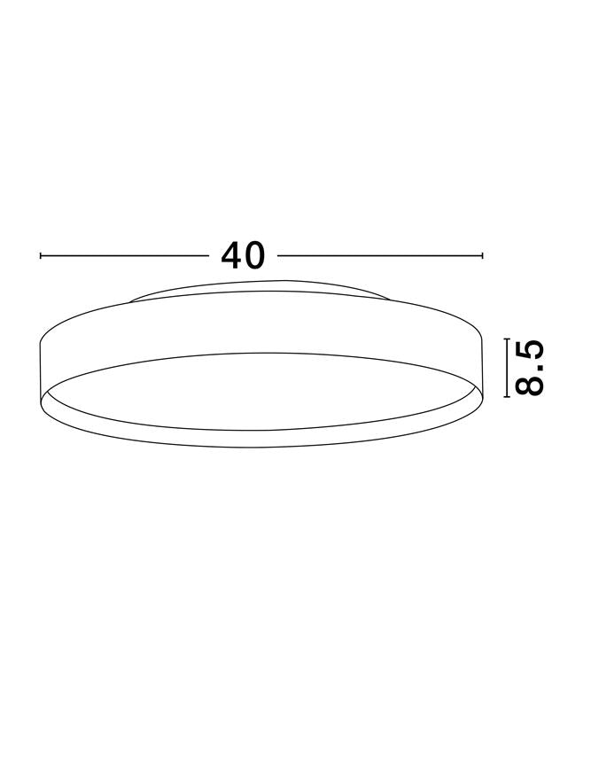 Plafoniera dimabila ROI