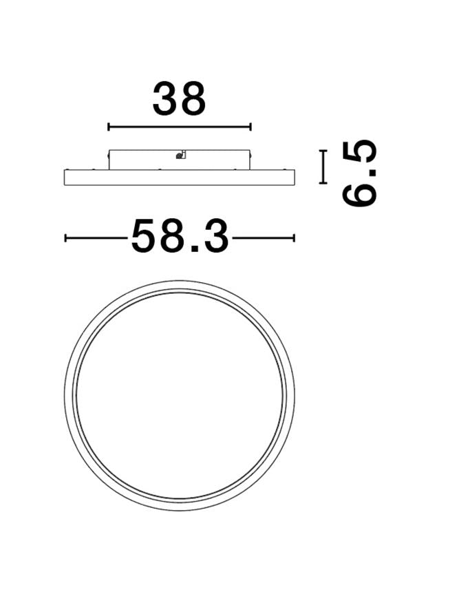 Plafoniera cu telecomanda CHET