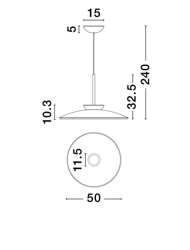 Lampa suspendata dimabila ESTI
