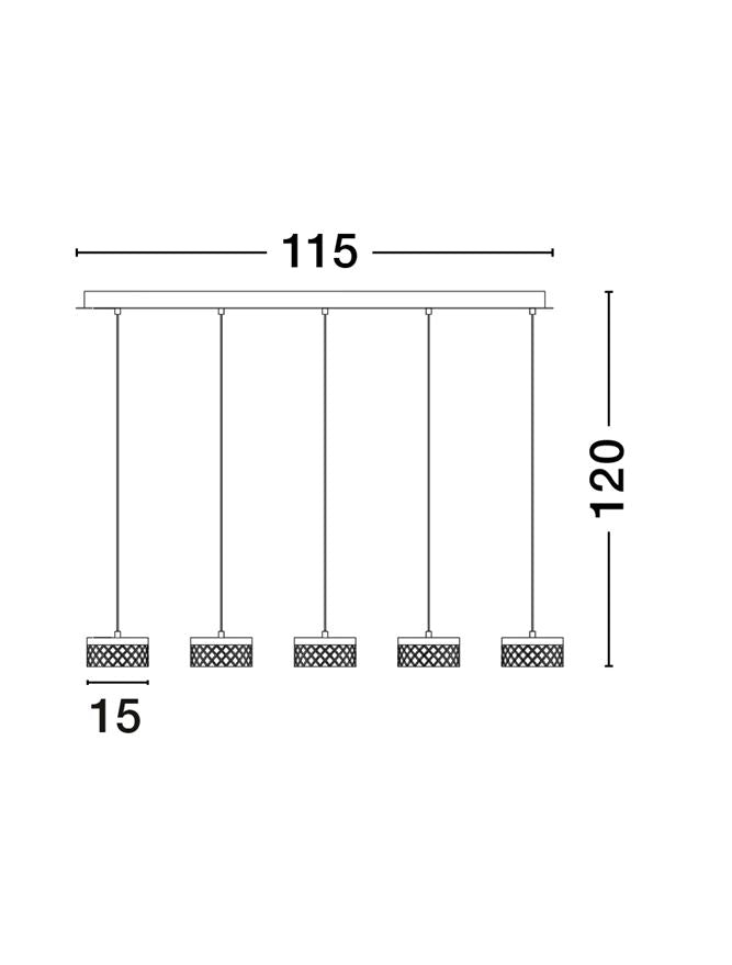 Lampa suspendata BION LINE