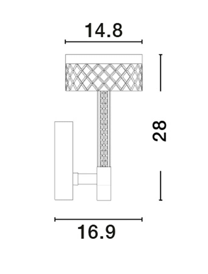 Aplica de perete BION