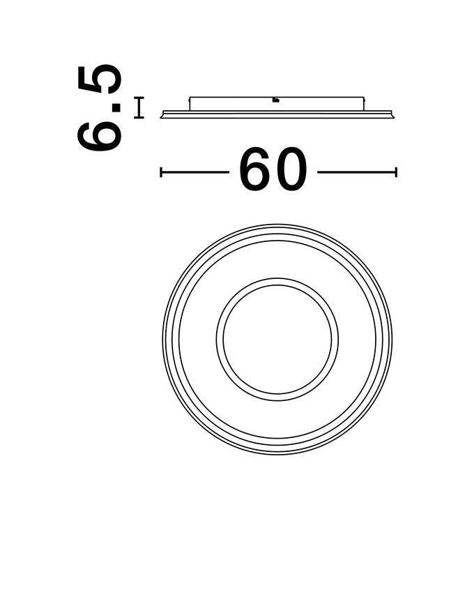 Plafoniera dimabila FIGIN