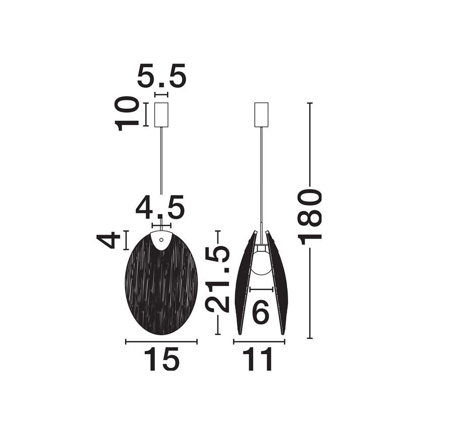 Lampa suspendata SHELINA