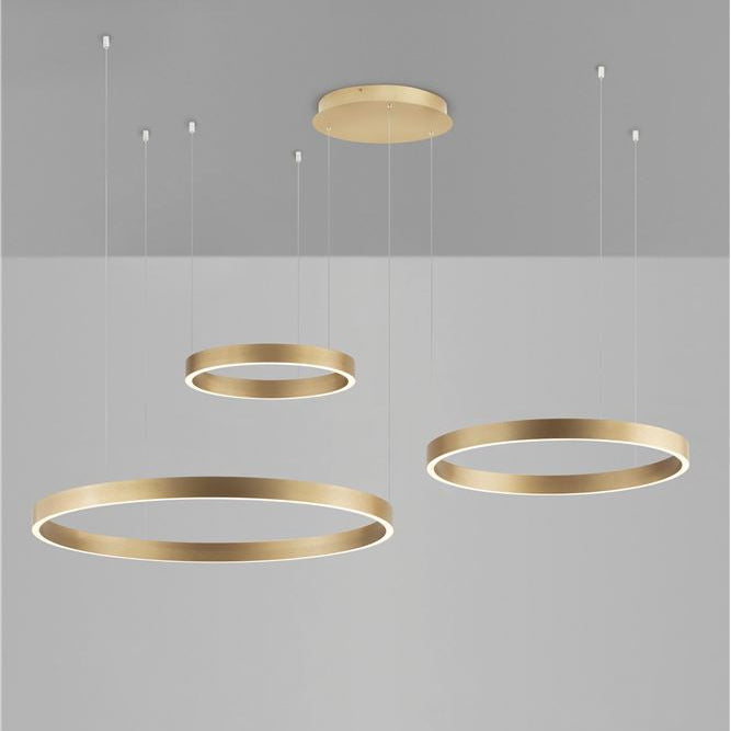 Lampa suspendata ELOWEN D:40-60-80CM LED 181W 8891Lm 3000K Triac Dimmable light up & down