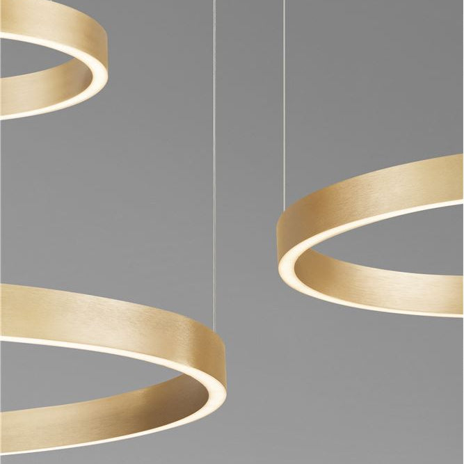 Lampa suspendata ELOWEN D:40-60-80CM LED 181W 8891Lm 3000K Triac Dimmable light up & down